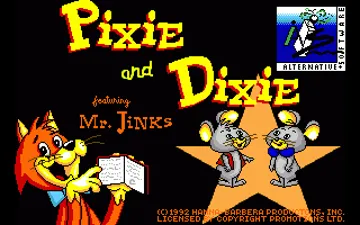 Pixie & Dixie screen shot title